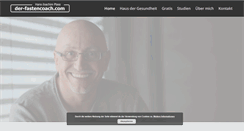 Desktop Screenshot of der-fastencoach.com